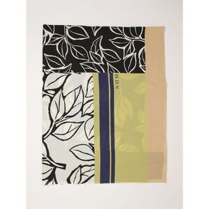All-Over Floral Print Cotton Foulard Nom